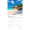 Plato; Tropical Islands | 2027 12 x 24 Inch (Hanging) Monthly Square Wall Calendar | Foil Stamped Cover; Category:Wall Calendars; Image:4